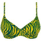 Femilet Tidra bikini top med bøjle, multi - FS5350 - C72 - Yellow Jungle