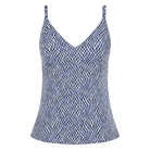 Femilet Tidra tankini top, multi - FS53I0 - A45 - Blue Reptile