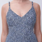 Femilet Tidra tankini top, multi - FS53I0 - A45 - Blue Reptile