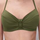 Femilet Rivero bikini top med bøjle, grøn - FS60M0 - 079 - Khaki