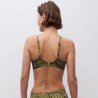 Femilet Rivero bikini top med bøjle, multi - FS60M0 - A47 - Coffee Leaves