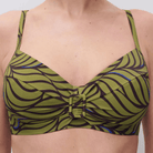 Femilet Rivero bikini top med bøjle, multi - FS60M0 - A47 - Coffee Leaves