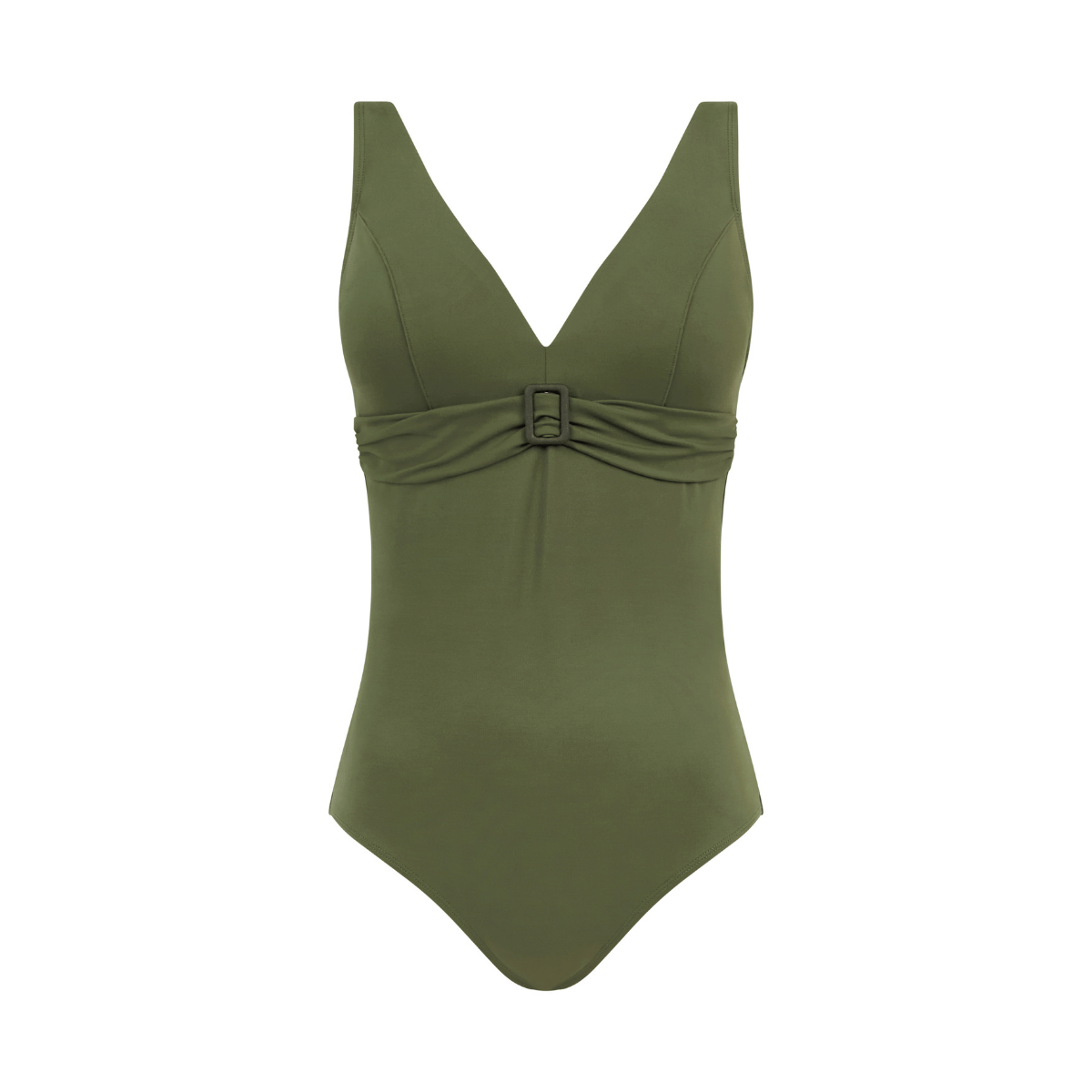 Femilet Rivero badedragt uden bøjle, grøn - FS60UA - 079 - Khaki