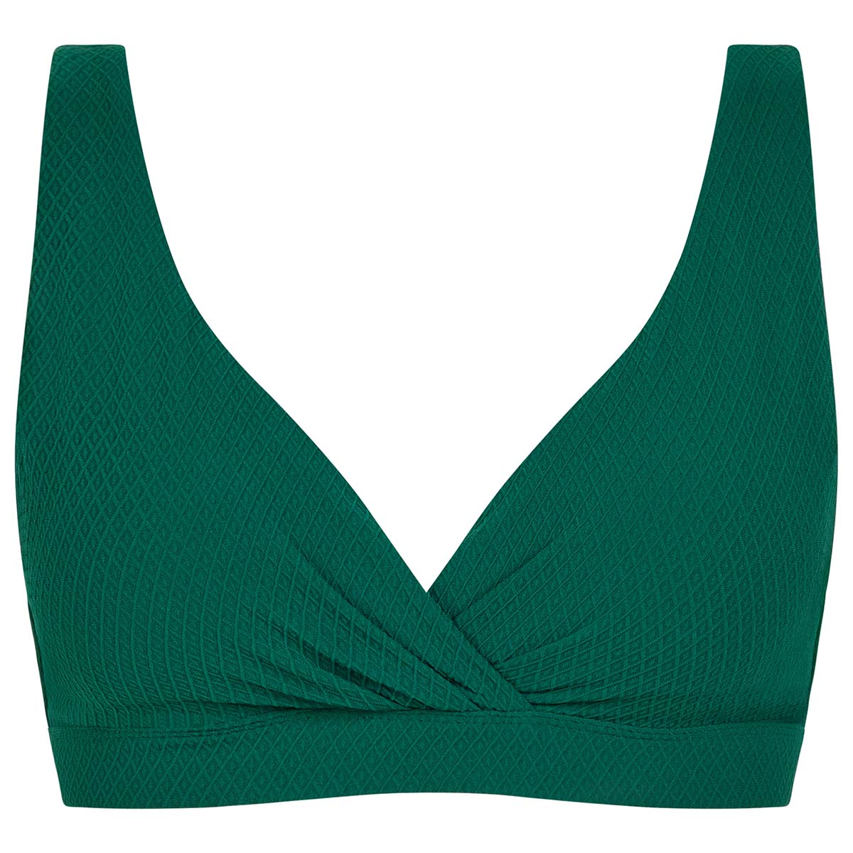 Femilet Navarino bikini top uden bøjle, grøn - FS63QA - C66 - Botanical Garden
