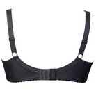 Plaisir Zoe Pure Line BH med bøjle, sort - 8028 - Black - Black