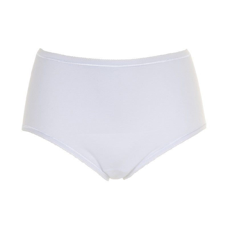 Femilet Debbie midi trusse, hvid - FN3030 - 010 - White