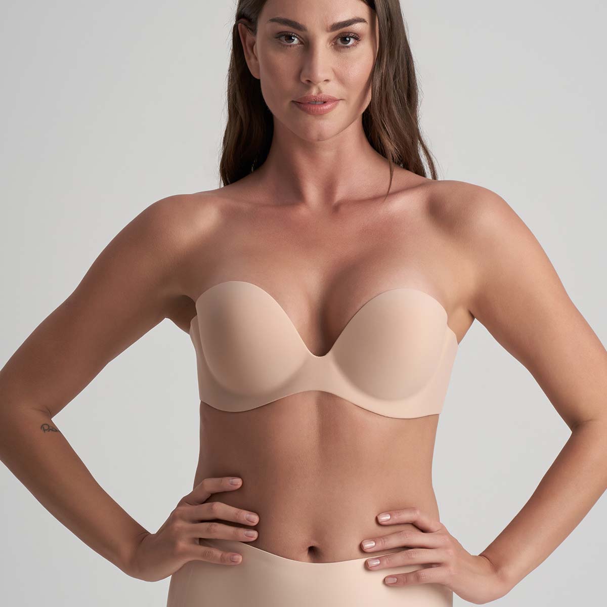 Bye Bra Gala selvsiddende BH, beige - GLABRA - Beige - Beige