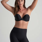 Bye Bra Gala selvsiddende BH, sort - GLABRA - Black - Black