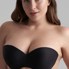 Bye Bra Glam selvsiddende BH, sort - GLMBRA - Black - Black