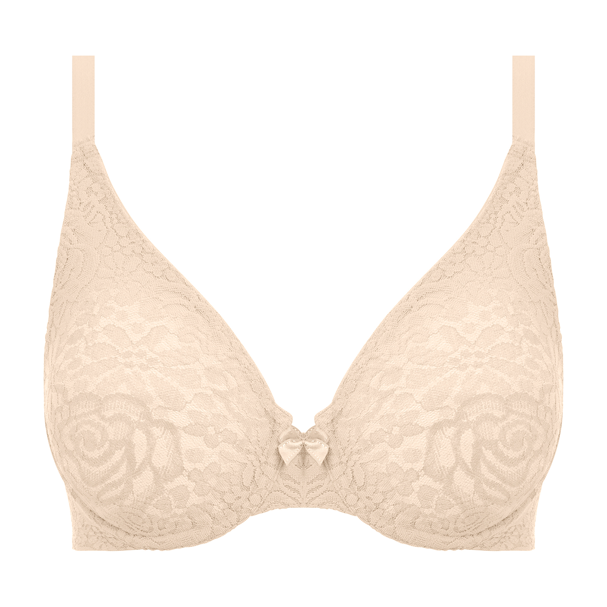 Wacoal Halo Lace BH med bøjle, nude - WA851205 - NUE - Nude