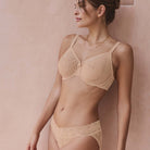 Wacoal Halo Lace BH med bøjle, nude - WA851205 - NUE - Nude