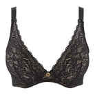Aubade Roseessence trekant BH, sort - HK12 - NOIR - Black