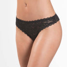 Aubade Roseessence tanga trusse, sort - HK26 - NOIR - Black