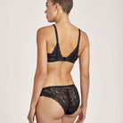 Aubade Roseessence plunge BH, sort - HK81 - NOIR - Black