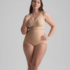 Bye Bra Invisible High Waist tai trusse, beige - INVHWB - Beige - Beige