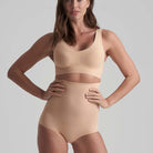 Bye Bra Invisible High Waist tai trusse, beige - INVHWB - Beige - Beige