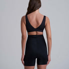 Bye Bra Invisible High Waist shorts, sort - INVHWS - Black - Black