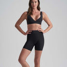 Bye Bra Invisible Short shorts, sort - INVSRT - Black - Black
