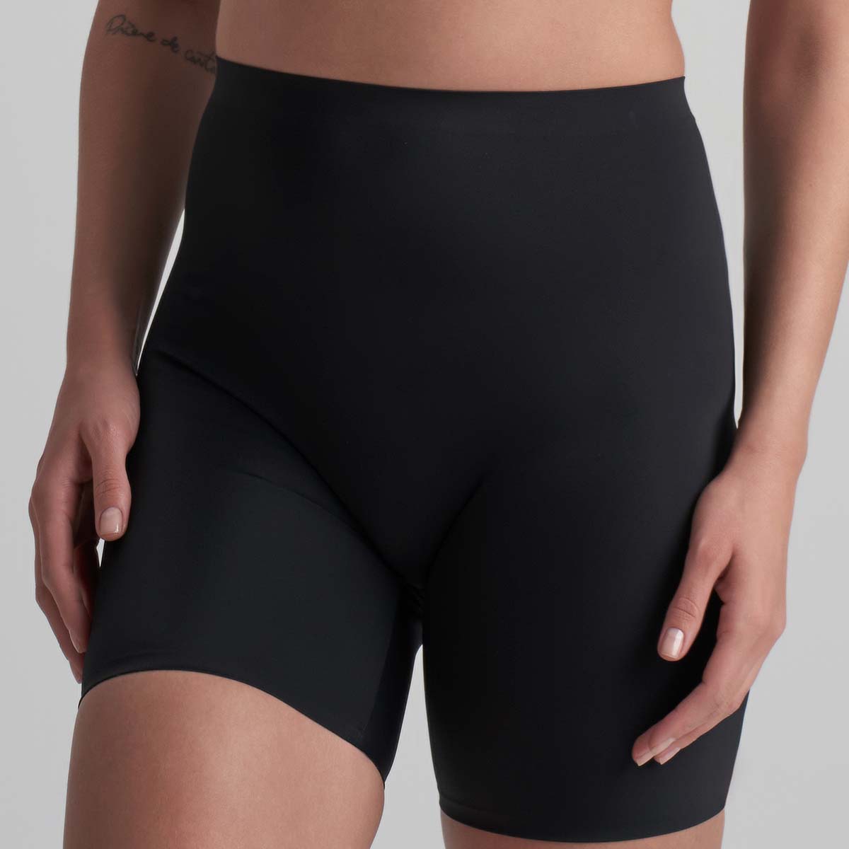 Bye Bra Invisible Short shorts, sort - INVSRT - Black - Black