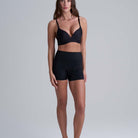 Bye Bra Invisible Shorty hipster trusse, sort - INVSHY - Black - Black
