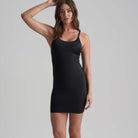 Bye Bra Invisible Singlet kjole, sort - INVDRS - Black - Black
