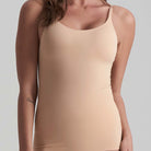 Bye Bra Invisible Singlet top, beige - INVSING - Beige - Beige