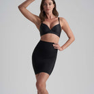 Bye Bra Invisible nederdel, sort - INVSKT - Black - Black