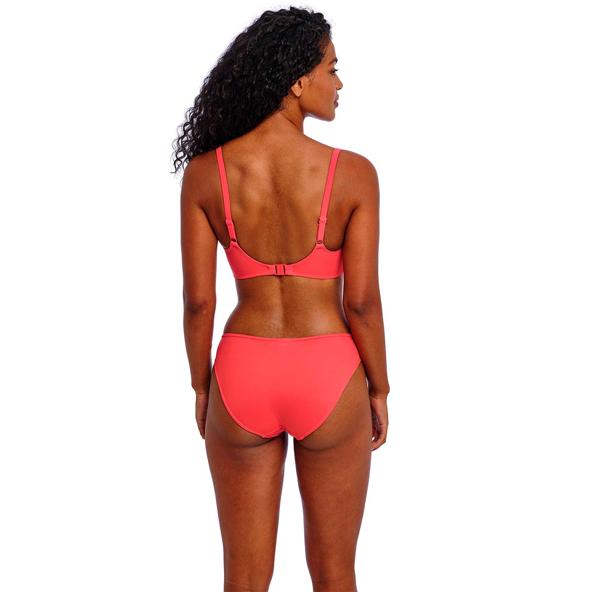 Freya Jewel Cove bikini top med bøjle, orange - AS7231 - LAI - Plain Sunset