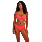 Freya Jewel Cove bikini top med bøjle, orange - AS7231 - LAI - Plain Sunset