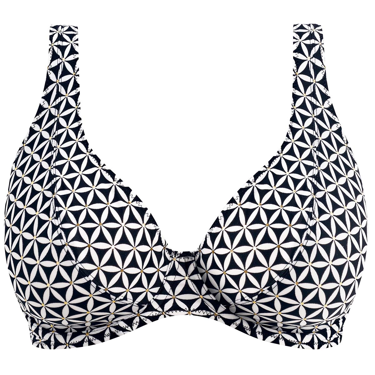 Freya Apex bikini top med bøjle, multi - AS207213 - BLK - Black