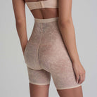 Bye Bra Lacy High Waist Shaping shorts, beige - LACHWS - Beige - Beige