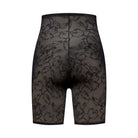 Bye Bra Lacy High Waist Shaping shorts, sort - LACHWS - Black - Black