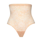 Bye Bra Lacy High Waist Shaping g-streng, beige - LACHWT - Beige - Beige