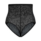 Bye Bra Lacy High Waist Shaping g-streng, sort - LACHWT - Black - Black