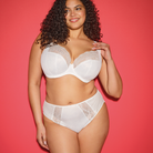 Elomi Lucie plunge BH, hvid - EL4490 - WHE - White