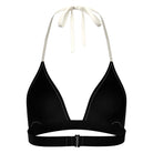 Calvin Klein Graphic Monogram bikini top uden bøjle, sort - LV00Q61225 - UB1 - Black