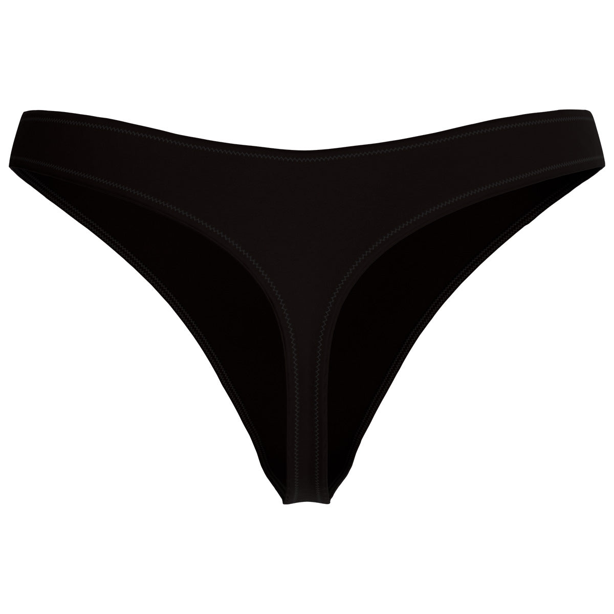 Calvin Klein Graphic Monogram tanga bikinitrusse, sort - LV00Q61226 - UB1 - Black