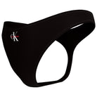 Calvin Klein Graphic Monogram tanga bikinitrusse, sort - LV00Q61226 - UB1 - Black