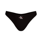 Calvin Klein Graphic Monogram tanga bikinitrusse, sort - LV00Q61226 - UB1 - Black