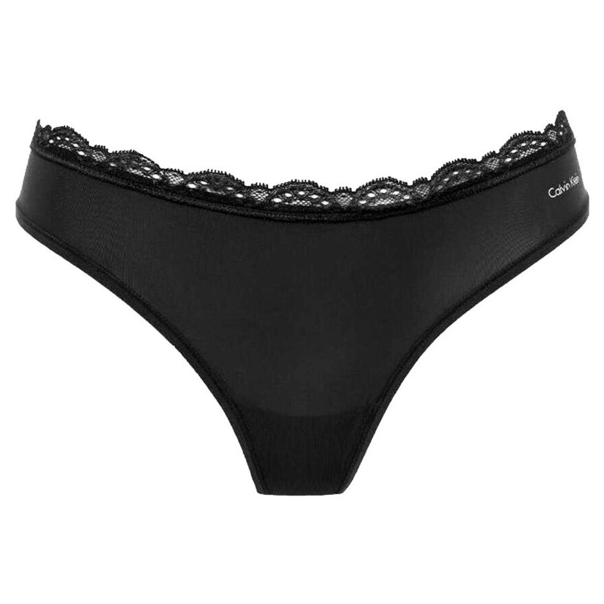 Calvin Klein Microfiber Stretch g-streng, sort - LV00QD5270 - UB1 - Black