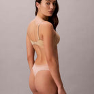 Calvin Klein Microfiber Stretch g-streng, rosa - LV00QD5270 - PWO - Mahogany Rose