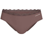 Calvin Klein Microfiber Stretch hipster trusse, brun - LV00QD5273 - 1SJ - Iron