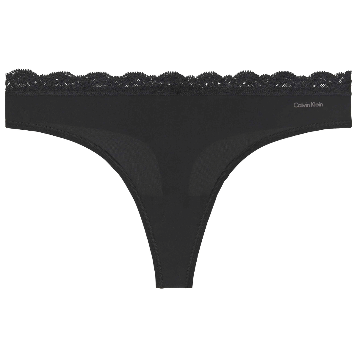 Calvin Klein Microfiber Stretch 3-Pack g-streng, sort - LV00QD5300 - UB1 - Black/Black/Black