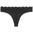 Calvin Klein Microfiber Stretch 3-Pack g-streng, sort - LV00QD5300 - UB1 - Black/Black/Black