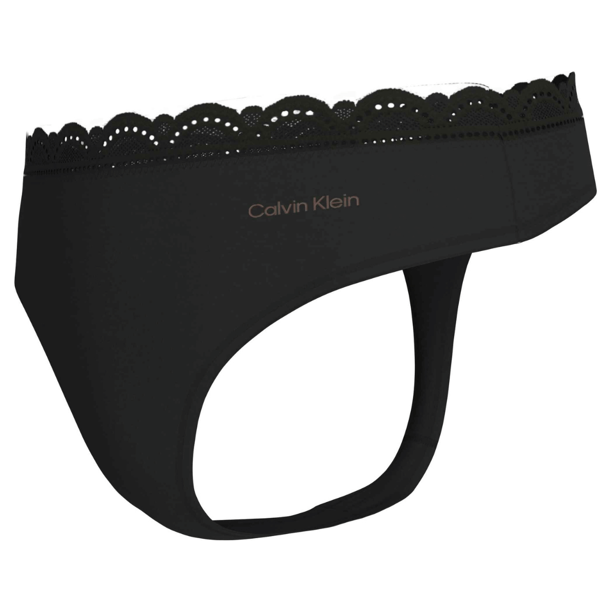 Calvin Klein Microfiber Stretch 3-Pack g-streng, sort - LV00QD5300 - UB1 - Black/Black/Black