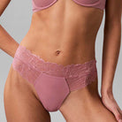 Calvin Klein Perfectly Fit Lace g-streng, rosa - LV00QF8444 - 41I - Soft Mauve