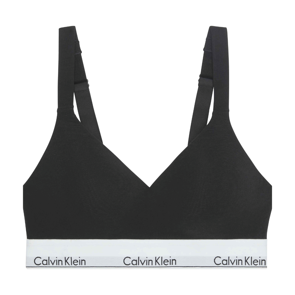 Calvin Klein Icon bralette BH, sort - LV00QF8500 - UB1 - Black