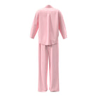 Calvin Klein pyjamas, pink - LV00QS7637 - 31F - Sera Stripe Cradle Pink