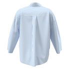 Calvin Klein natskjorte, blå - LV00QS7652 - 2NE - Sera Stripe Blue Descent