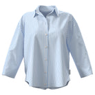 Calvin Klein natskjorte, blå - LV00QS7652 - 2NE - Sera Stripe Blue Descent